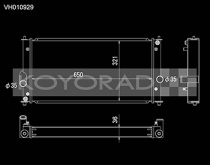 Toyota MR2 Spyder 00-05 Aluminium Kylare Koyorad
